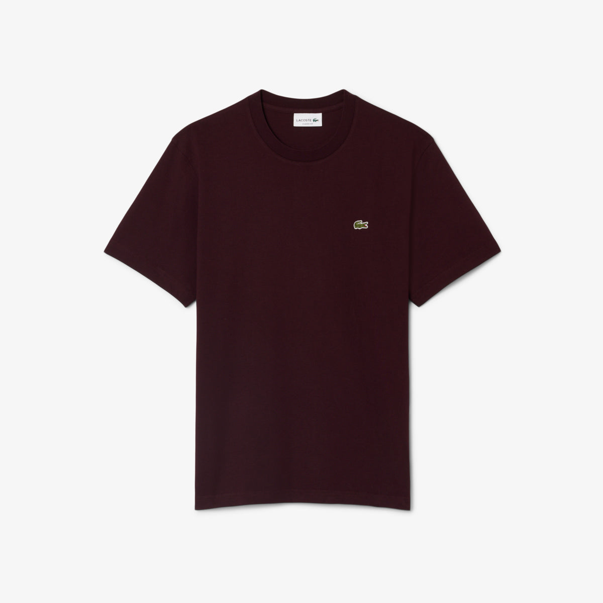 Lacoste Classic Fit Erkek Bordo T-shirt