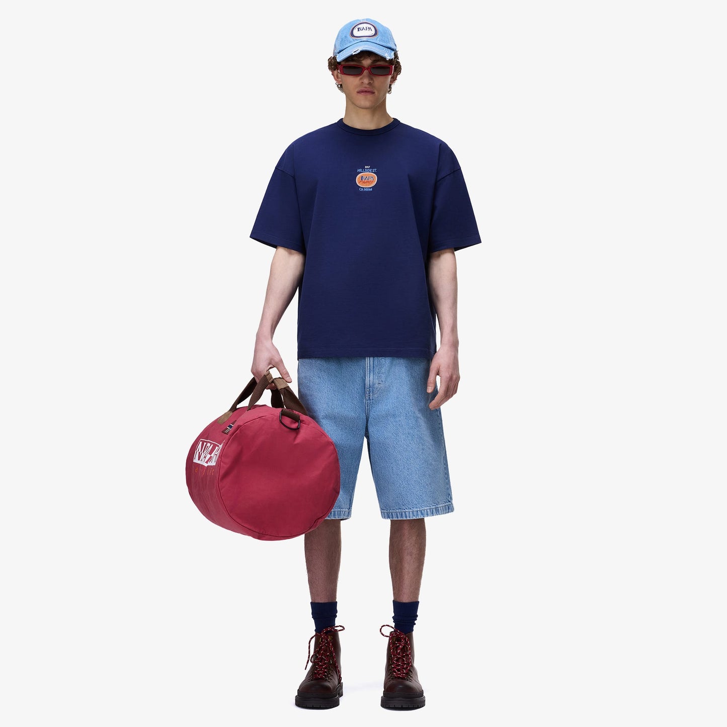 Napapijri S-krous Erkek Lacivert T-shirt