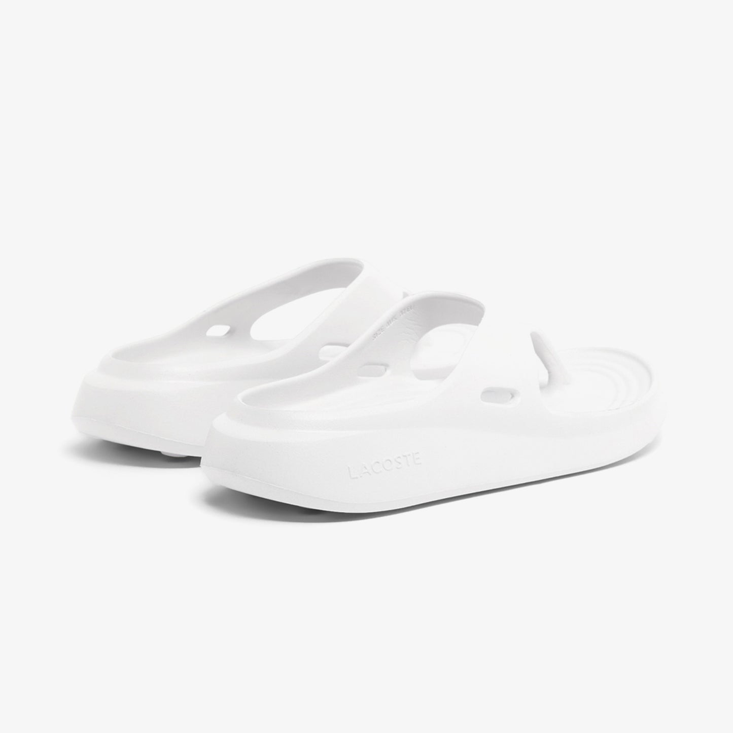 Lacoste Meduz Flip Flop Kadın Beyaz Terlik