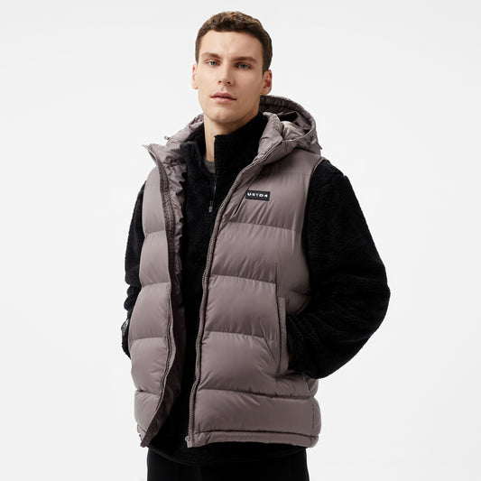 United4 Vest Coat Erkek Gri Yelek