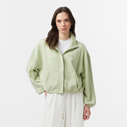 Les Benjamins Essentials 302 Kadın Yeşil Sweatshirt