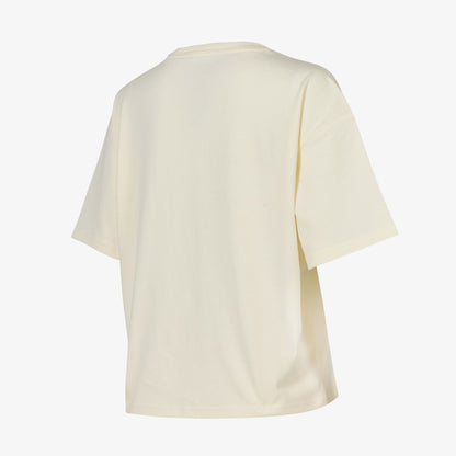 New Balance Wnt1605 Lifestyle Kadın Bej T-shirt