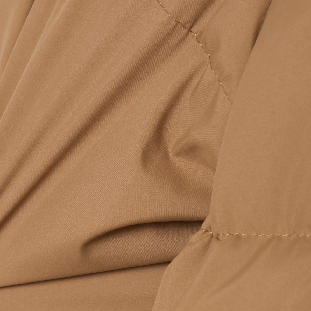 Lacoste Kadın Regular Fit Kapüşonlu Kahverengi Mont