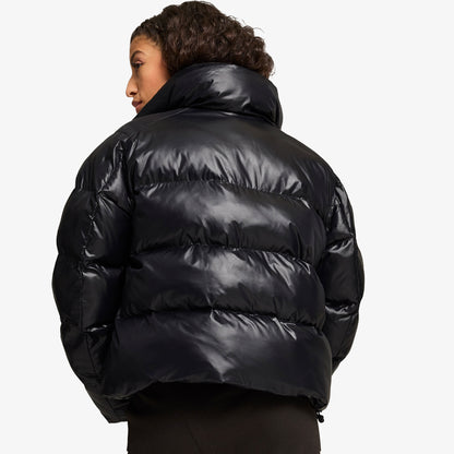 Puma Shiny Puffer Kadın Siyah Mont