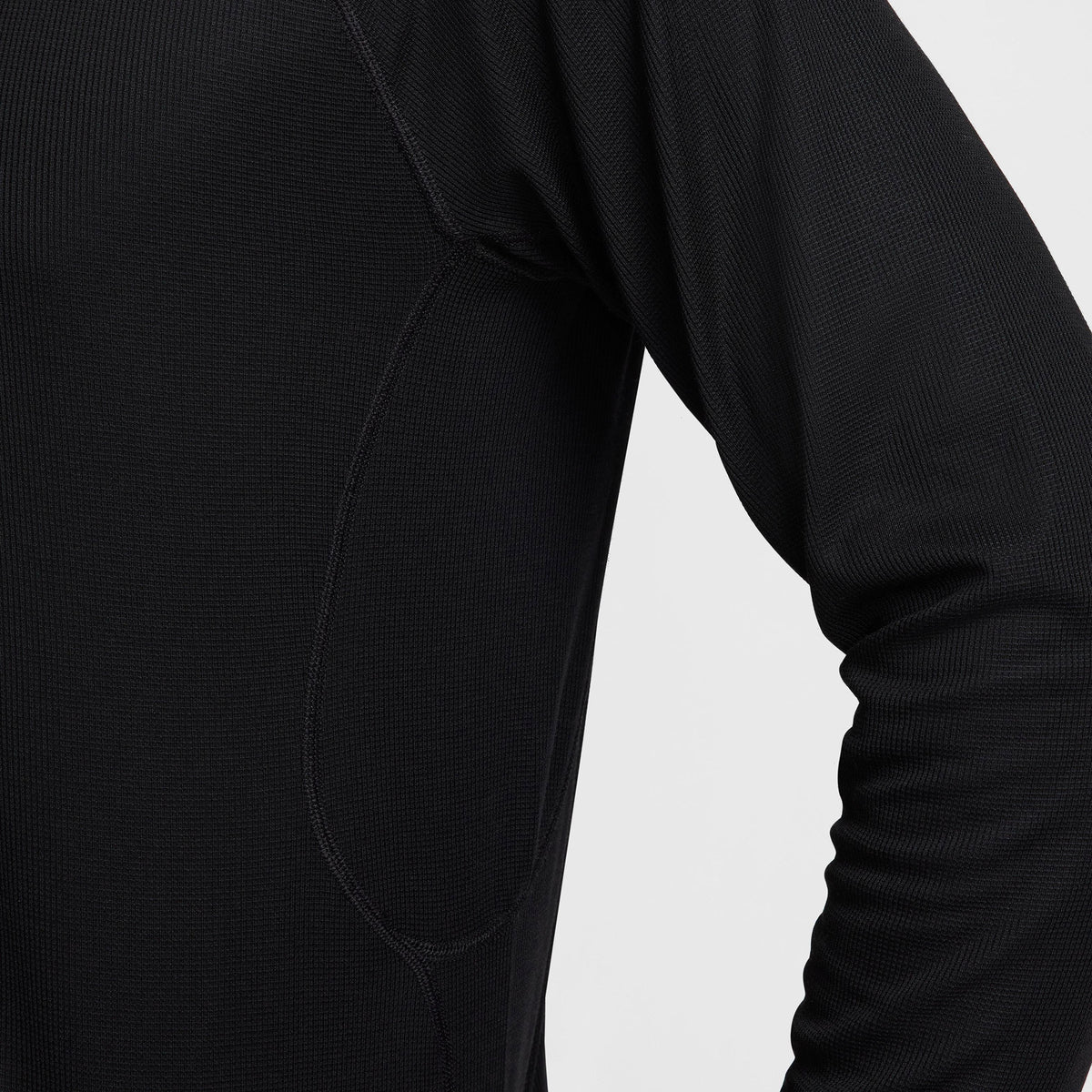 Nike Dri-fit Trail Midlayer Erkek Siyah Koşu Üstü