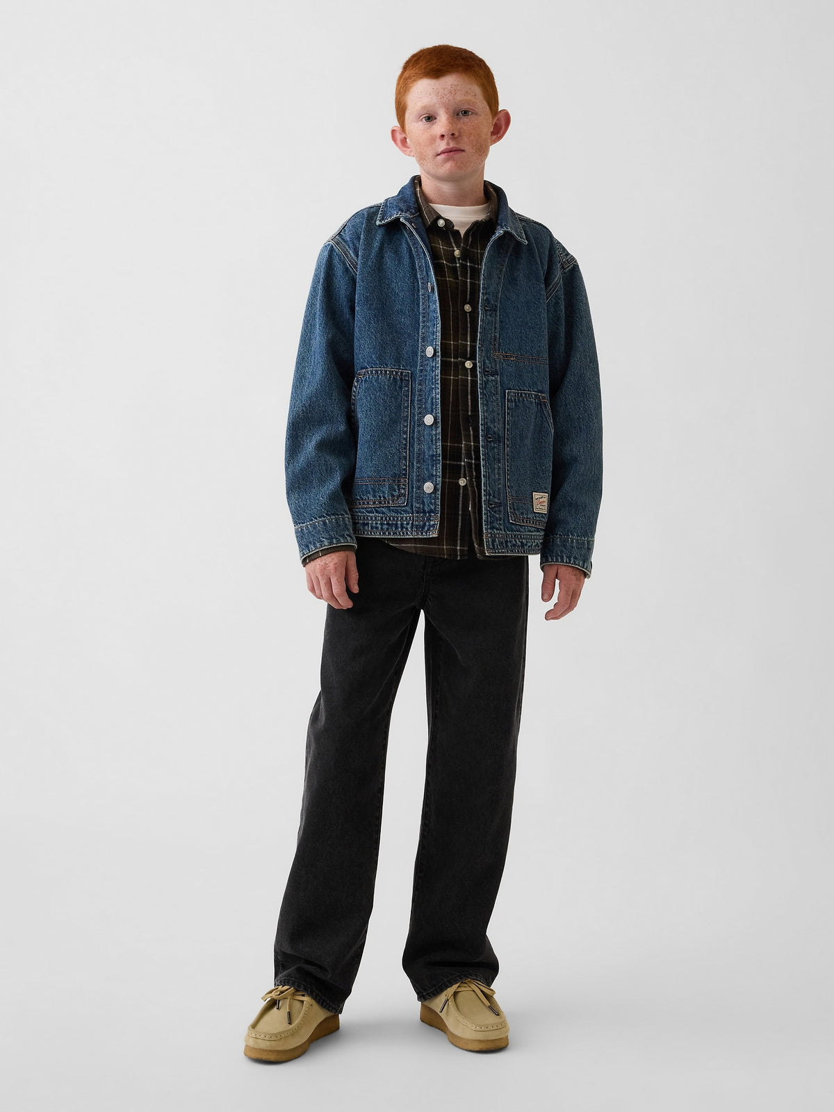 Siyah Baggy Jean Pantolon