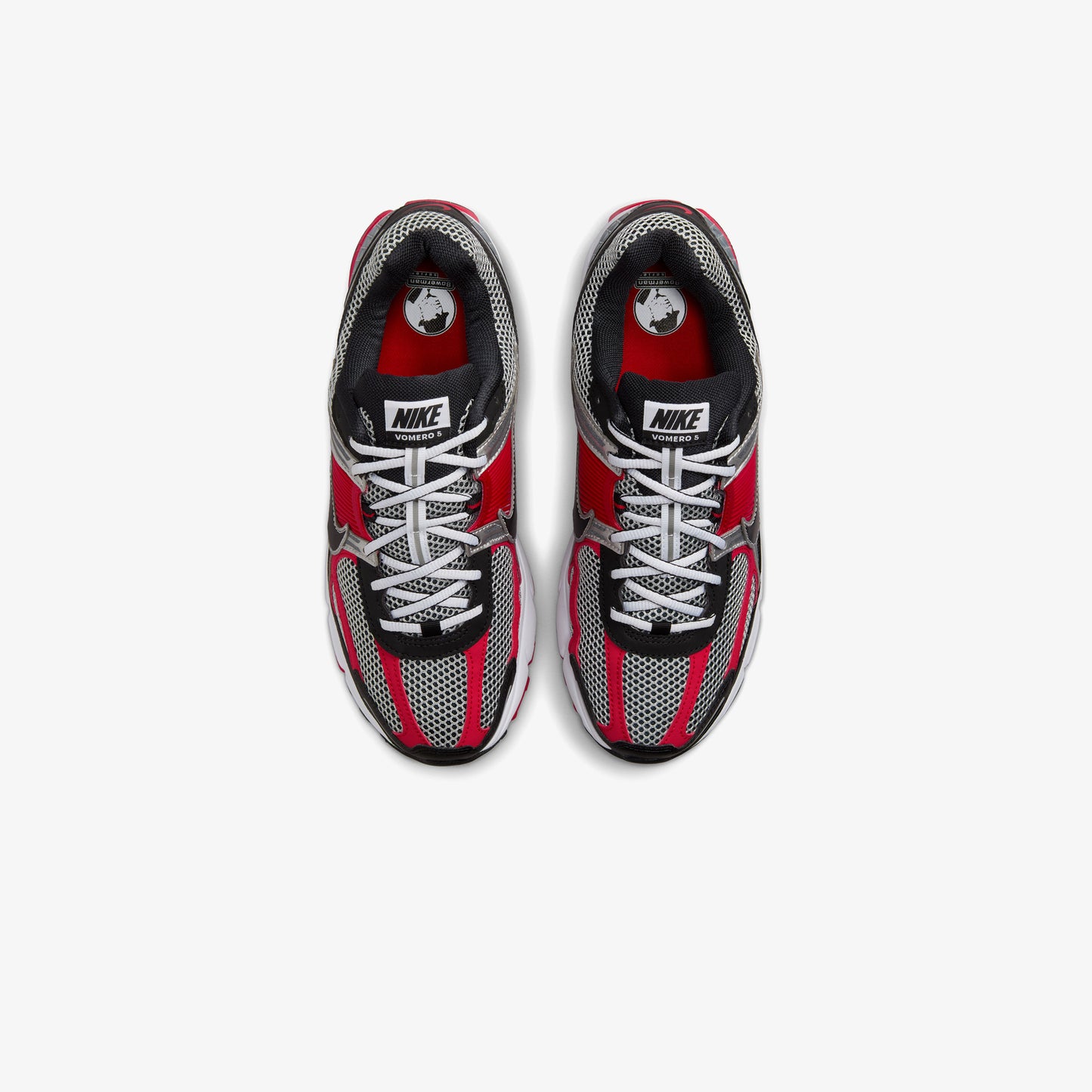 Nike Zoom Vomero 5 University Red Erkek Gri/kırmızı Sneaker