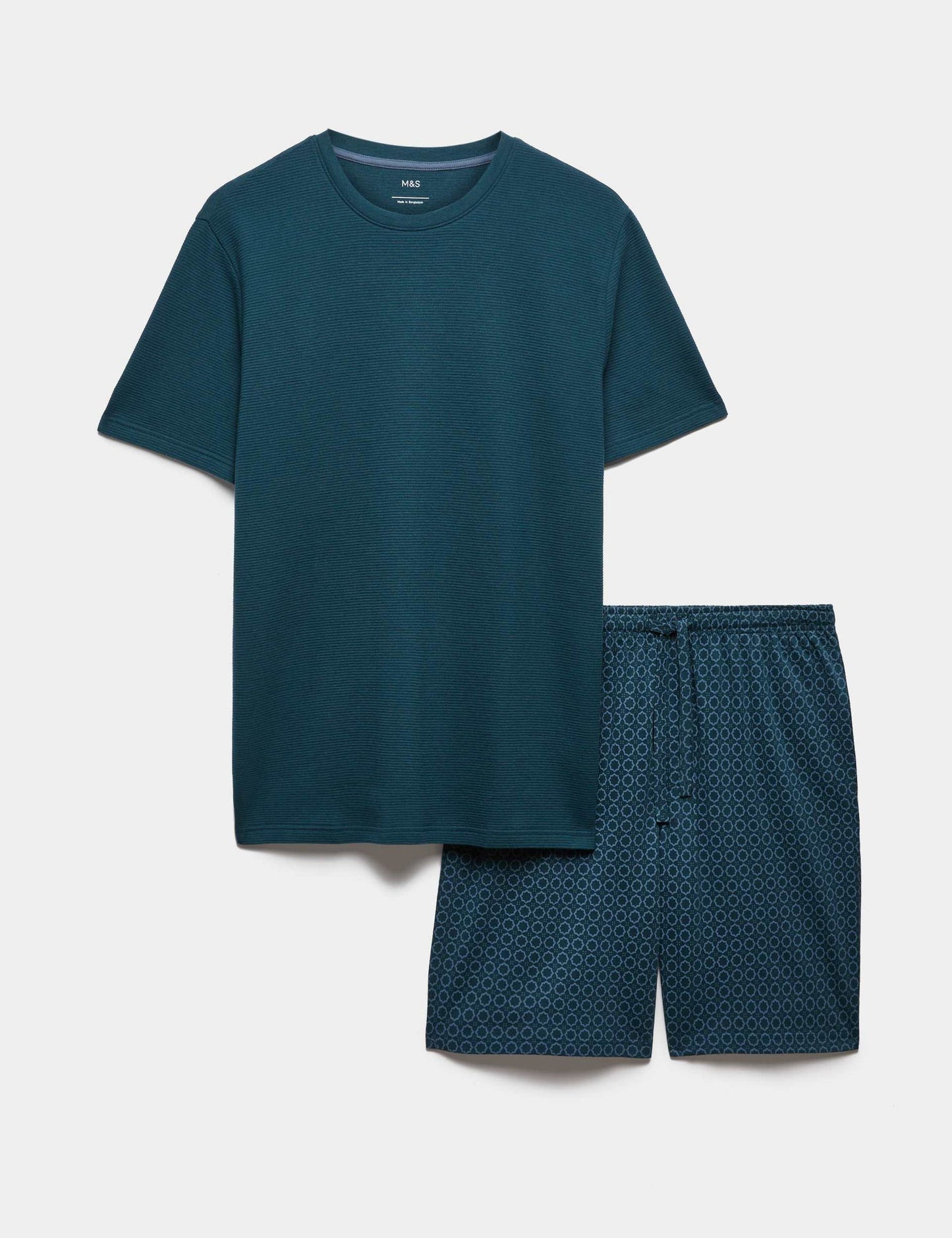 Geometrik Desenli Pijama Takımı