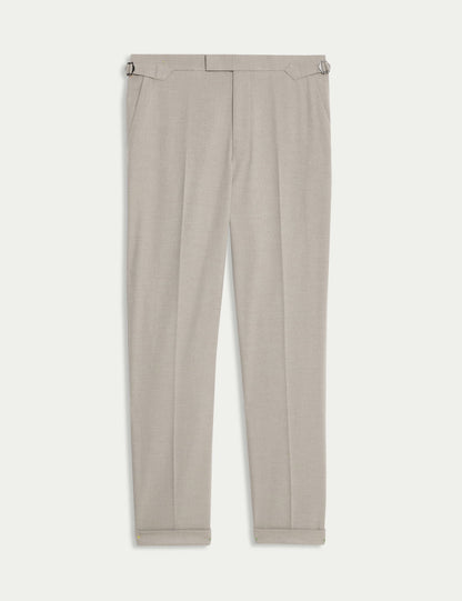 Yumuşak Dokulu Twill Kumaş Pantolon