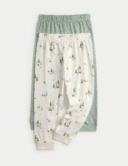 2’li Saf Pamuklu Pijama Takımı (1-8 Yaş)