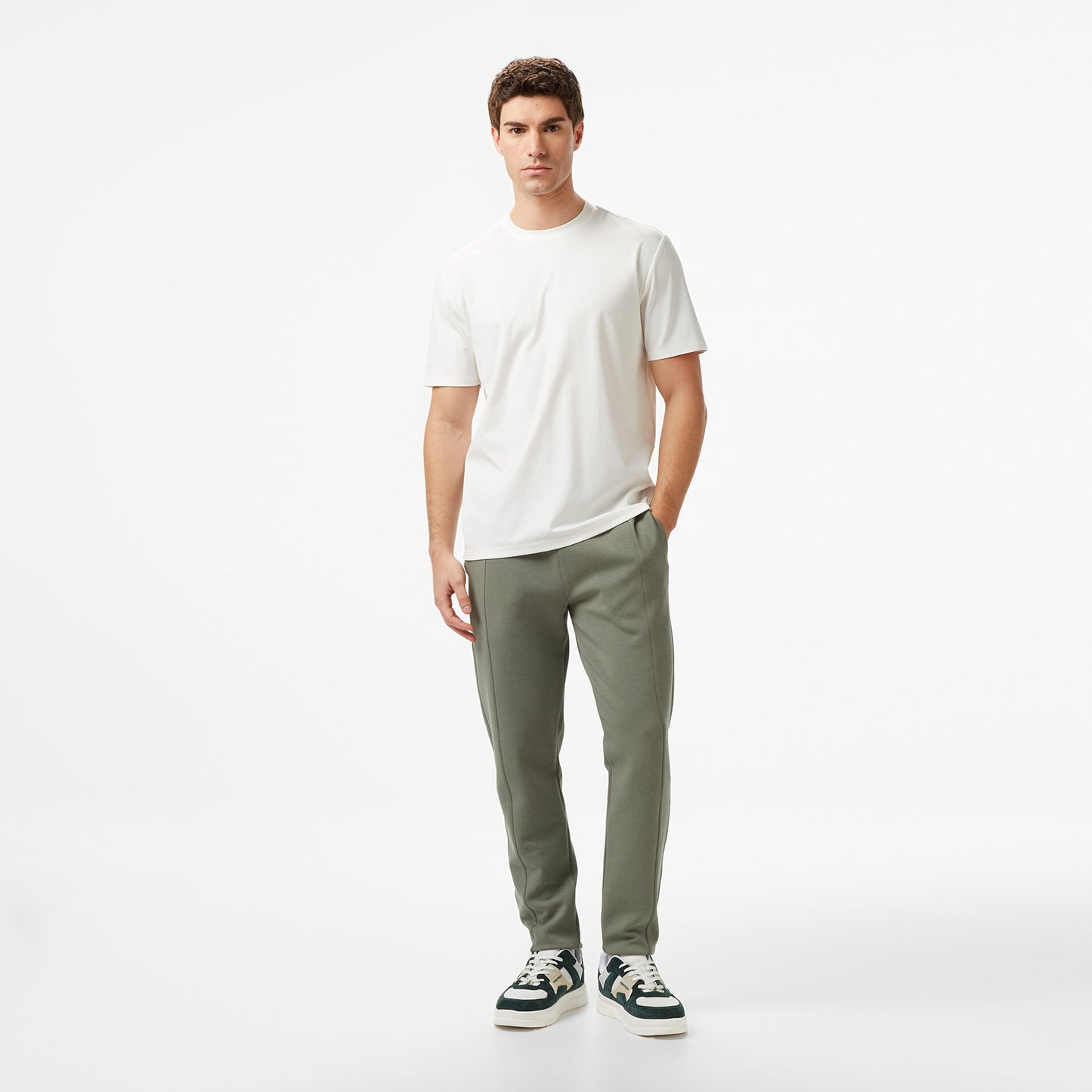 Nautica Erkek Beyaz T-shirt