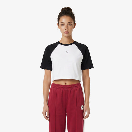 Converse Regular Fit Kadın Beyaz T-shirt