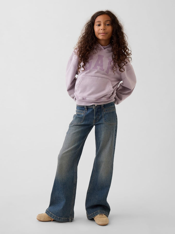 Mavi Low Rise Relaxed Flare Jean Pantolon