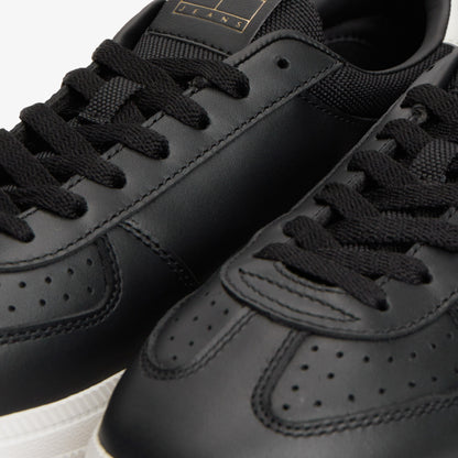Tommy Hilfiger The Greenwich Edge Leather Erkek Siyah Spor Ayakkabı