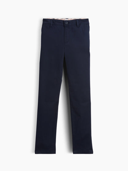 Lacivert Slim Uniform Chino Pantolon