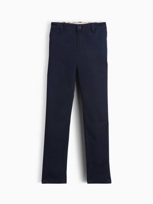 Lacivert Slim Uniform Chino Pantolon
