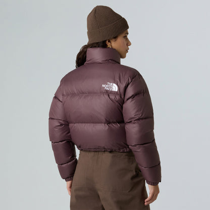 The North Face 1996 Retro Nuptse Kısa Kadın Bordo Mont