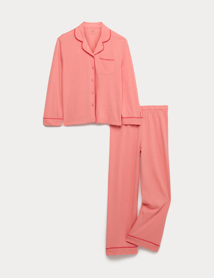 Pamuk Karışımlı Pijama Takımı