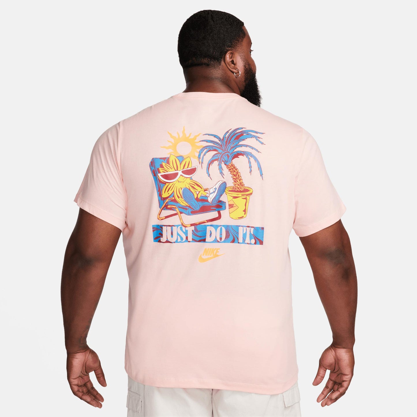 Nike Sportswear Erkek Pembe T-shirt