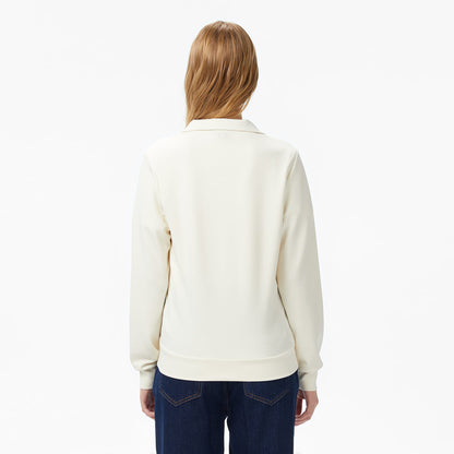 Nautica Kadın Krem Regular Fit Sweatshirt