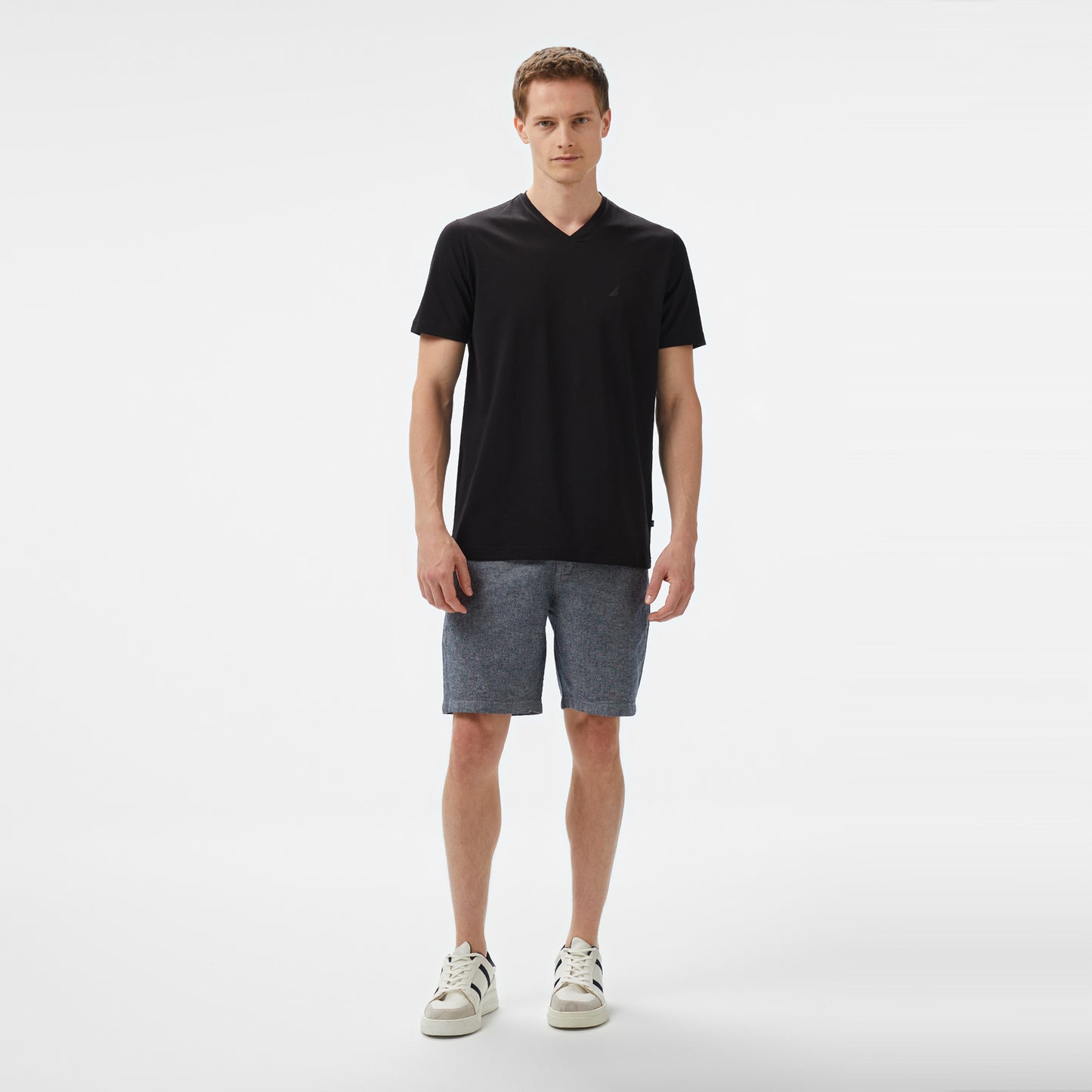 Nautica Erkek Siyah Regular Fit T-shirt