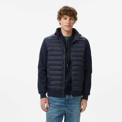 Tommy Hilfiger Mixed Media Erkek Lacivert Ceket