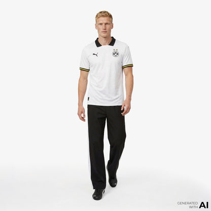 Puma Bourissia Dortmund Fc Erkek Beyaz Forma