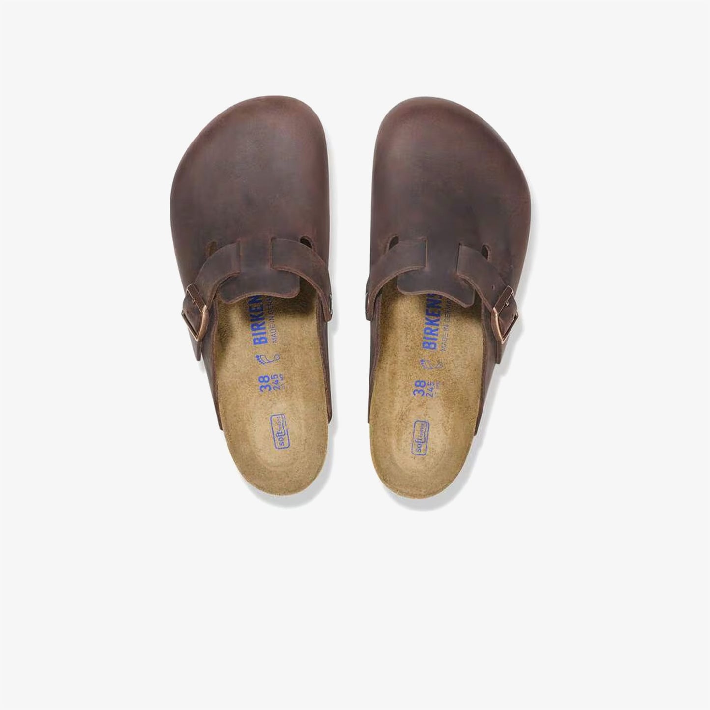 Birkenstock boston Soft Footbed Unisex Kahverengi Terlik