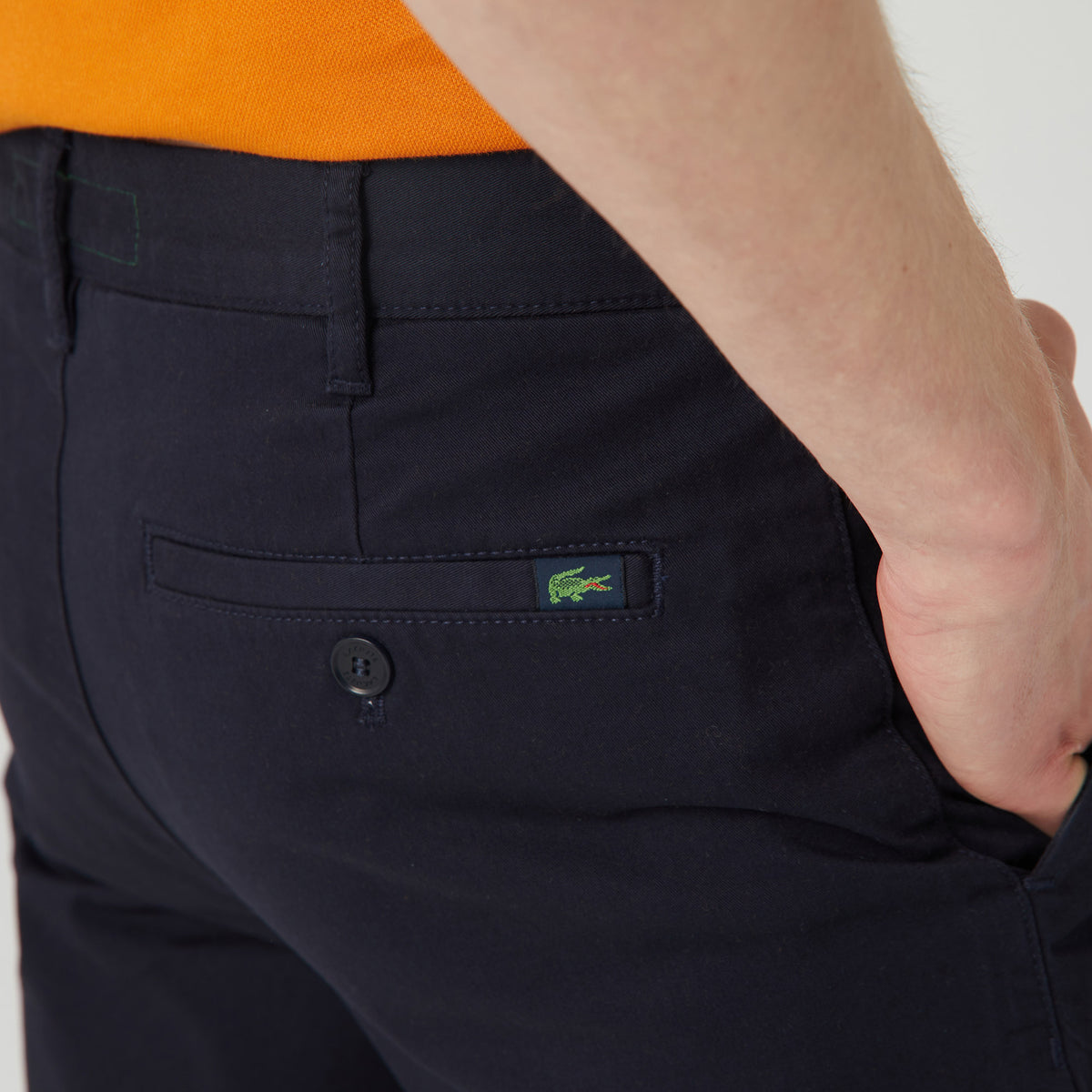 Lacoste Erkek Slim Fit Lacivert Bermuda Şort