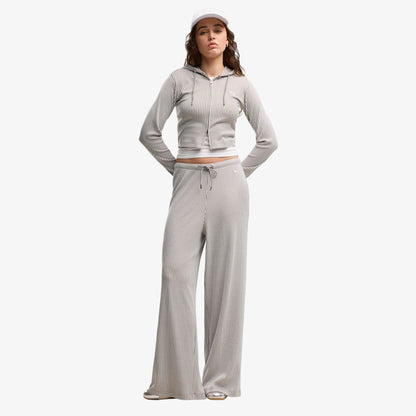 Puma Essential Ribbed Kadın Gri Eşofman Altı