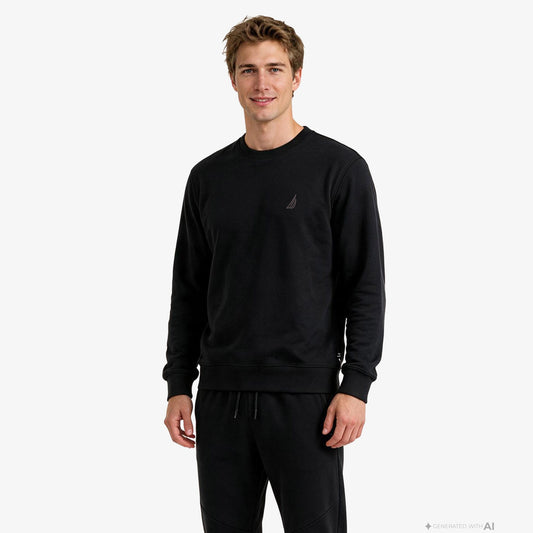 Nautica Erkek Siyah Sweatshirt