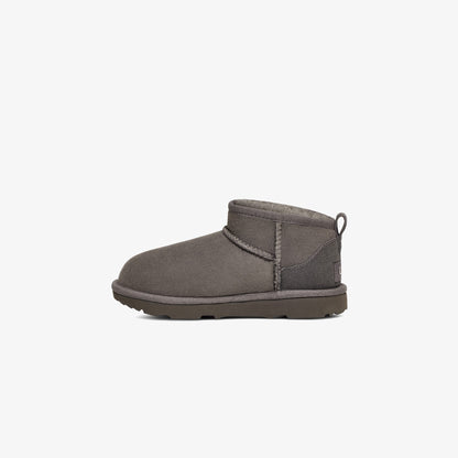 Ugg Classic Ultra Mini Çocuk Gri Bot