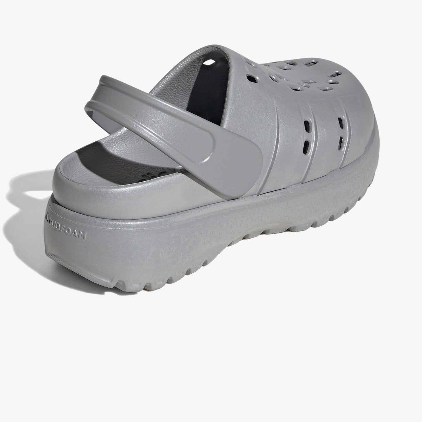 Adidas Adıletteclogplatform Gri Unisex Sandalet