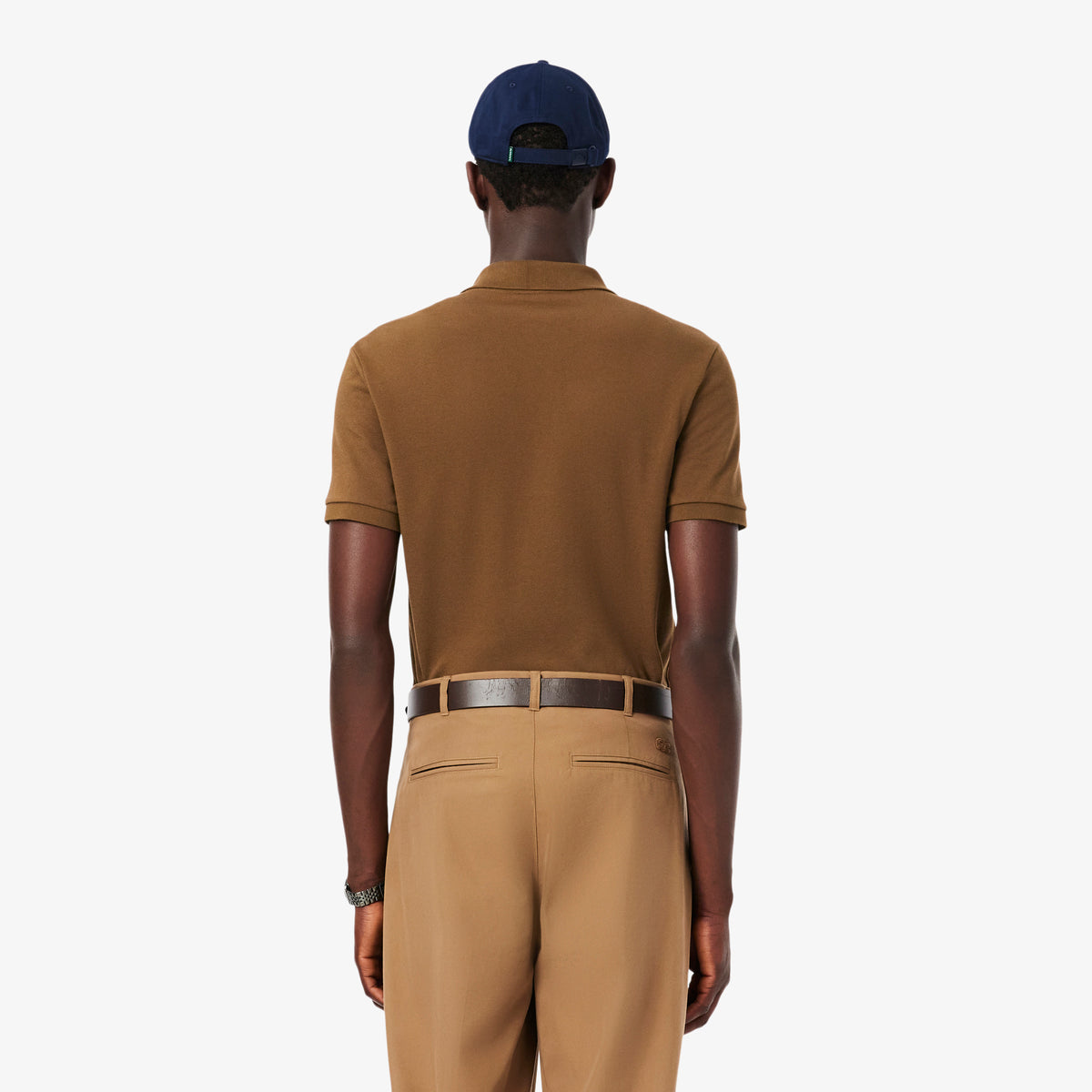 Lacoste L.12.12 Classic Fit Erkek Kahverengi Polo