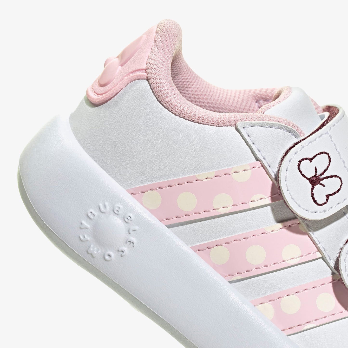 Adidas Grand Court Minnie Comfort Bebek Beyaz Spor Ayakkabı