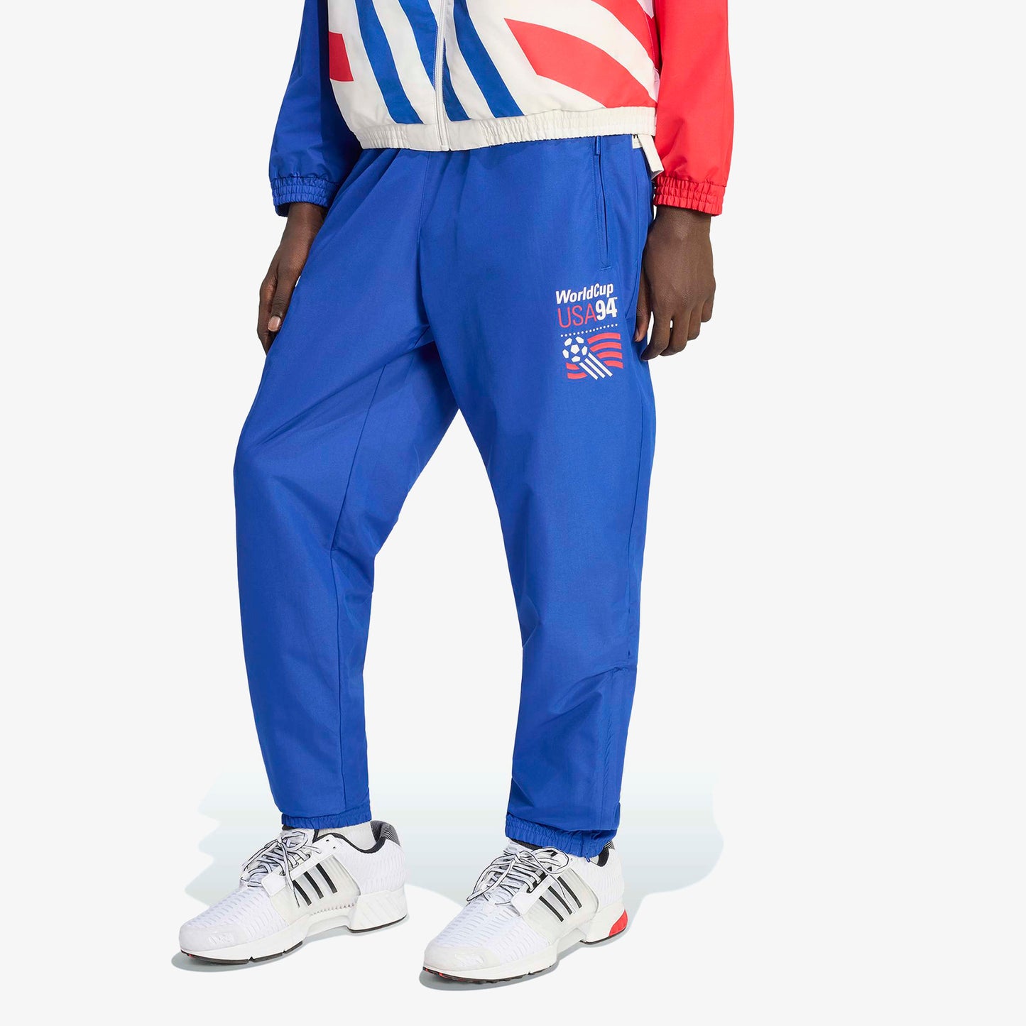 Adidas World Cup Usa 94 Erkek Mavi Eşofman Altı