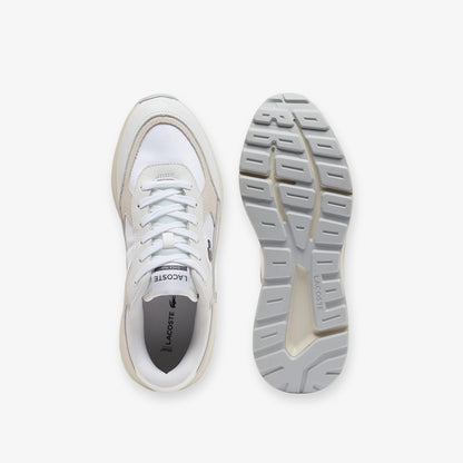 Lacost Run Set Suede Erkek Beyaz Spor Ayakkabı