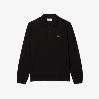 Lacoste Erkek Classic Fit Uzun Kollu Siyah Polo