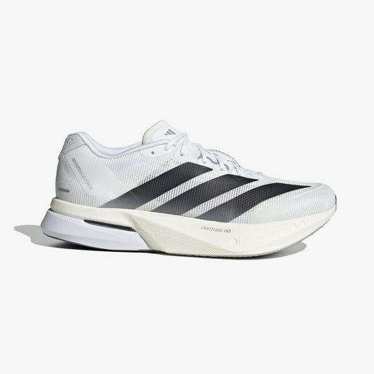 Adidas Adizero Boston 13 Erkek Beyaz Koşu Ayakkabısı