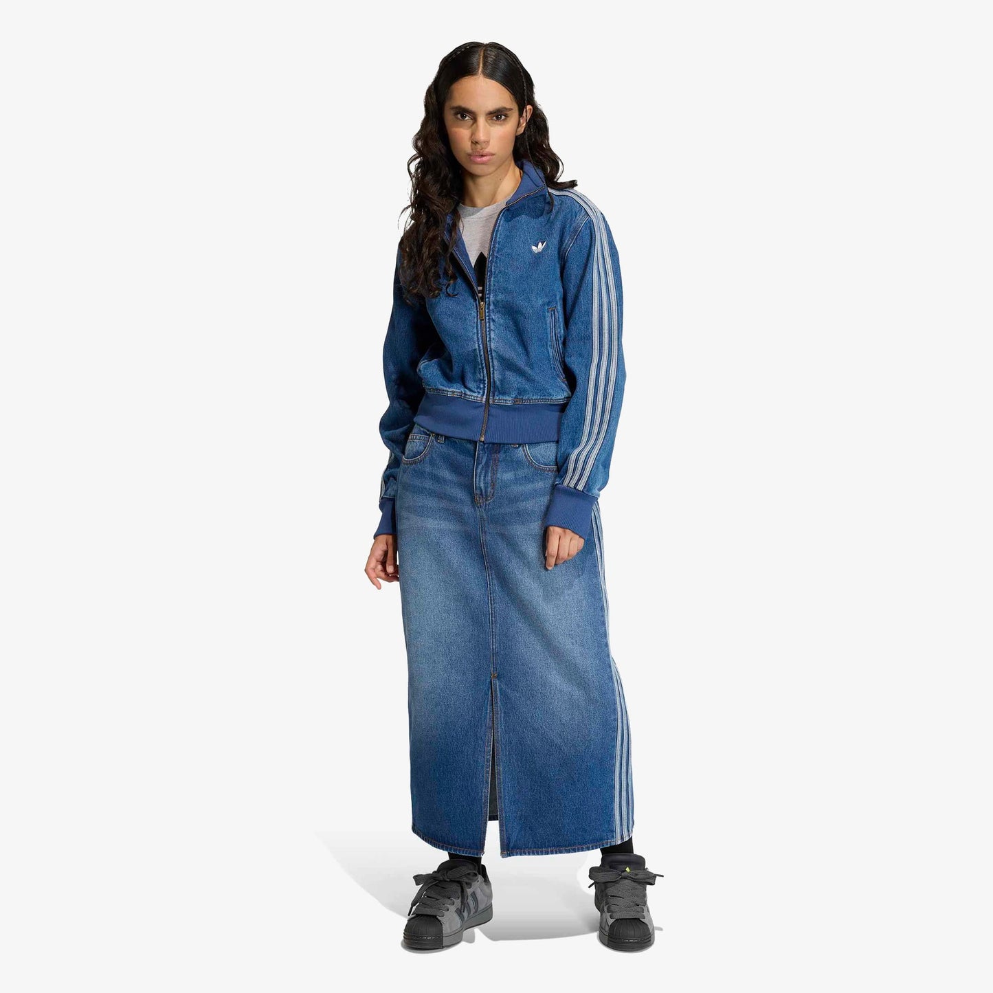 Adidas Firebird Kadın Mavi Ceket