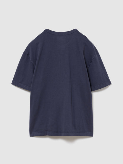 Lacivert Heavyweight Gap Logo Relaxed Crop T-shirt