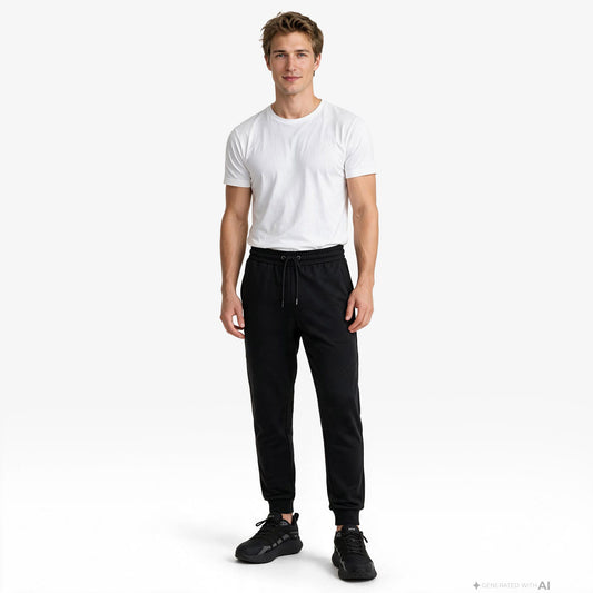 Nautica Erkek Siyah Regular Fit Eşofman Altı