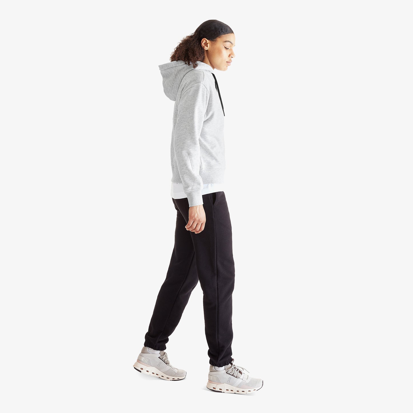 On Club Kadın Gri Sweatshirt