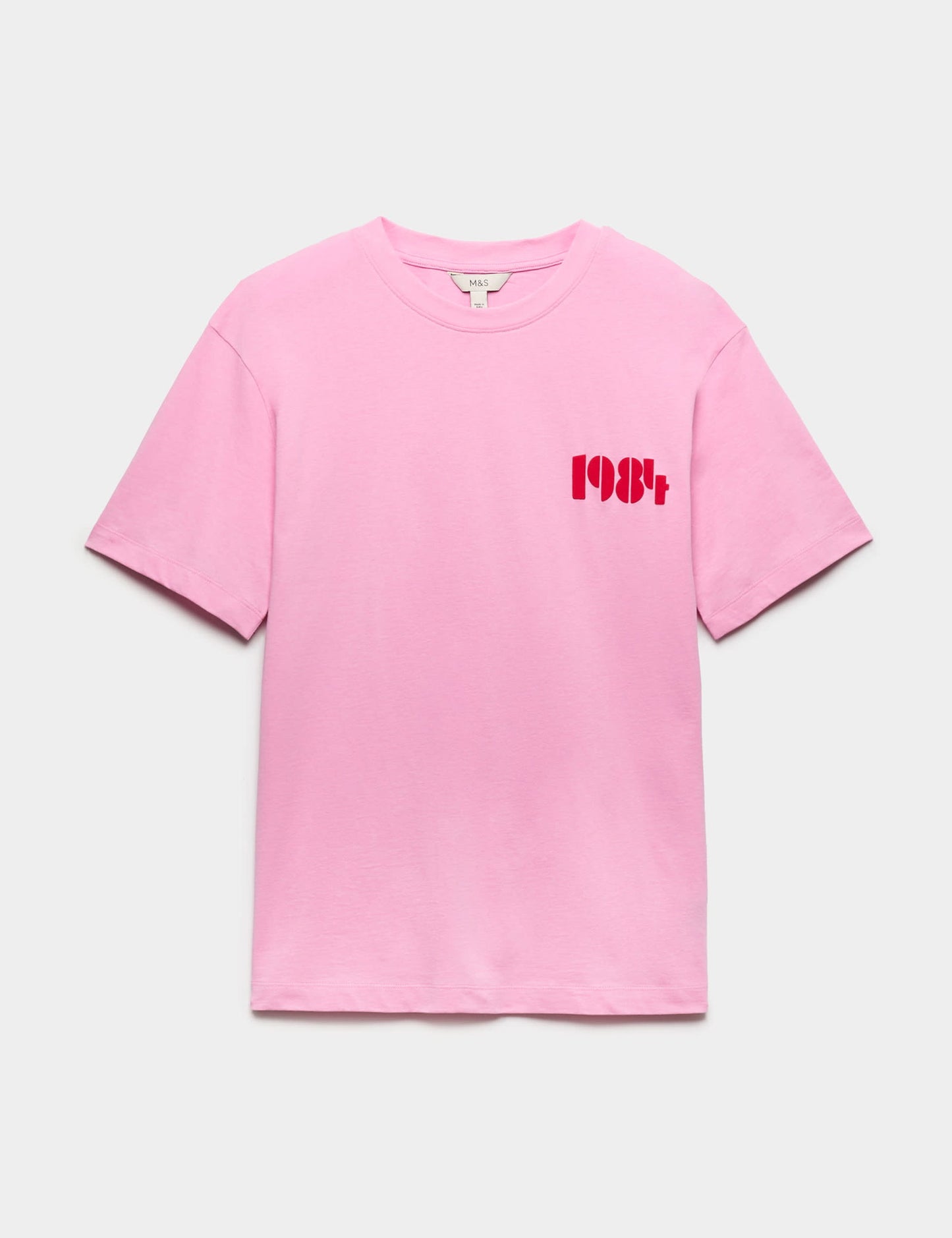 Desenli Pamuklu T-shirt