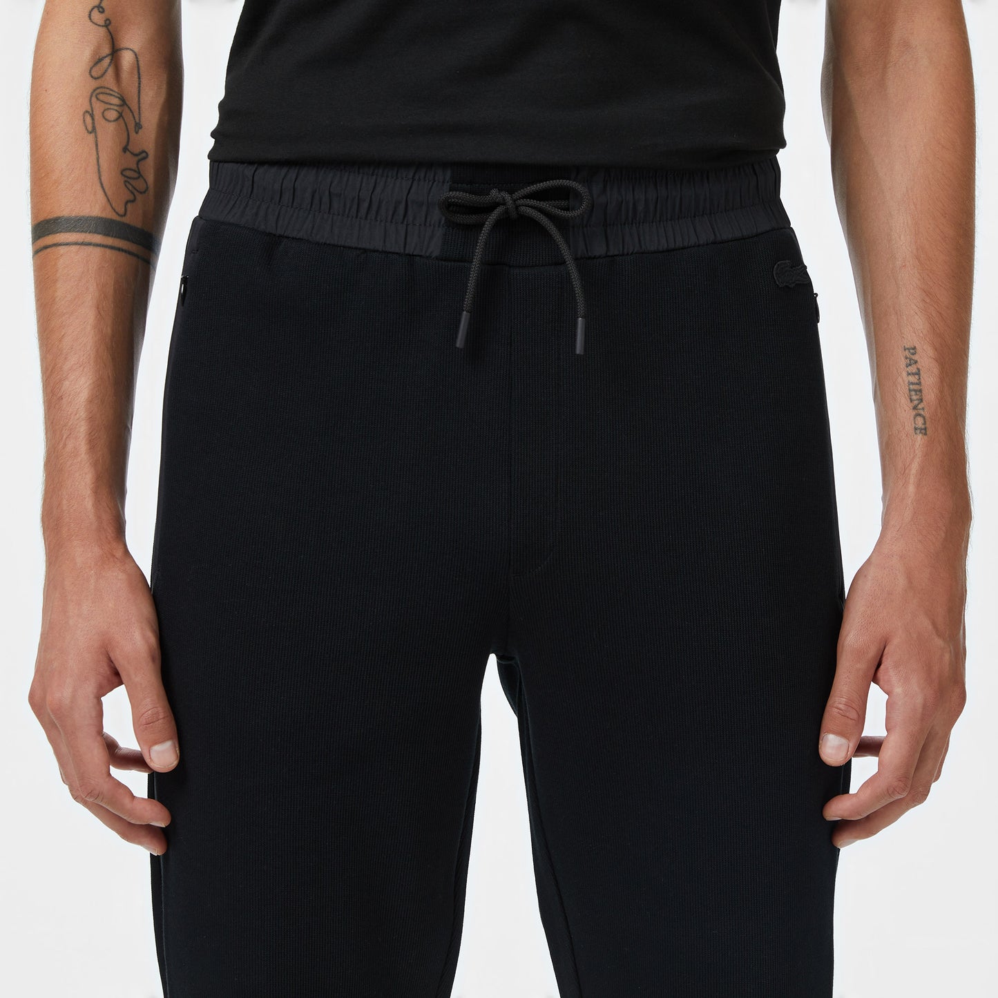 Lacoste Classic Fit Erkek Siyah Eşofman Altı