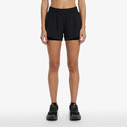 Brooks Dash 2-in-1 Kadın Siyah Şort