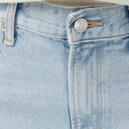 Calvin Klein The Wide Leg Worn Venice Kadın Mavi Jean