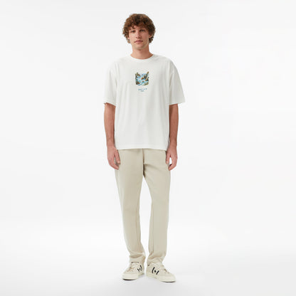 United4 Regular Fit Erkek Bej T-shirt