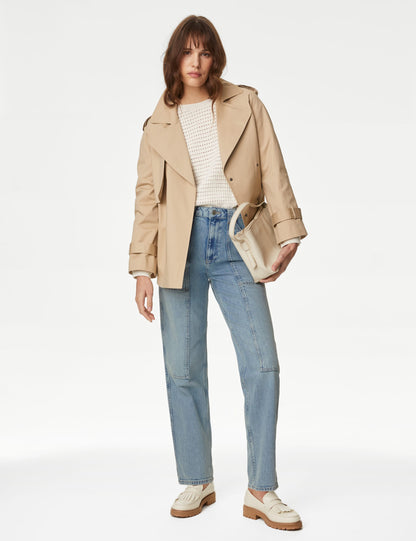 Straight Leg Jean Kargo Pantolon