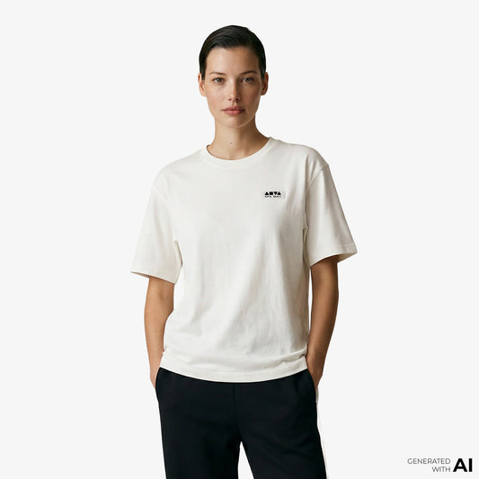 Anta Anta Skate- Valentine's Day Kadın Krem T-shirt